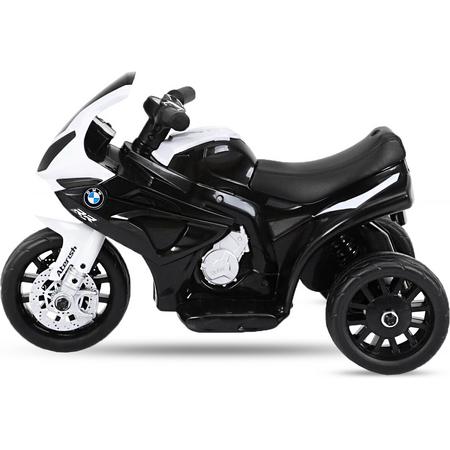 BMW S 1000 RR Elektrische kindermotor / kinderscooter / driewieler | LED-verlichting | Zwart